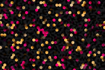 hexagon abstract background