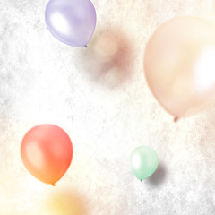 Celebration, Birthday Party - Balloons Inside the room