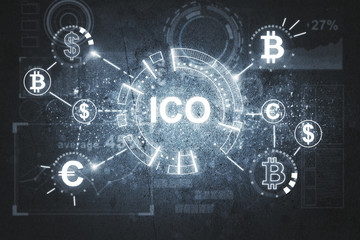 Abstract ICO wallpaper