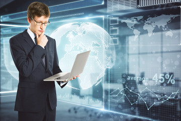 Technology and future concept