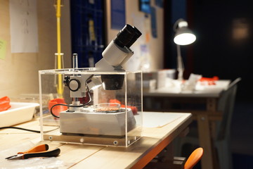 laboratory microscope