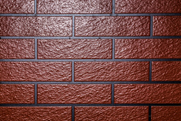 red brick wall, close-up, background image