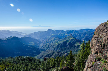 On the Mountain with a nice view