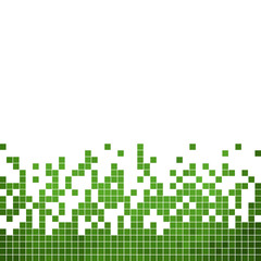 abstract vector square pixel mosaic background
