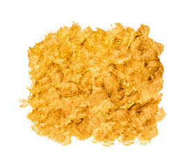 Gold textured painted background
