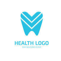 Logo design stomatology vector template.