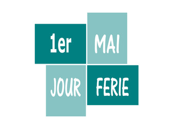 1er mai jour férié