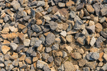 Steine am Ufer Textur