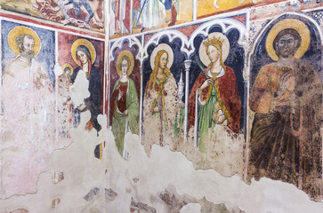 Anonymous frescoes of Santo Stefano Church, Soleto, Italy frescoes of Santo Stefano Church, Soleto,...