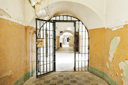 Prison open door
