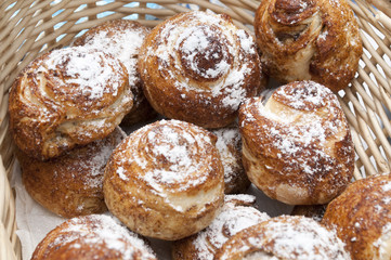 Fresh Sweet Homemade Cinnamon Rolls