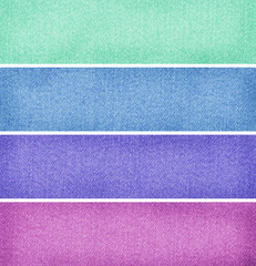 Fototapeta premium jeans fabric plain surface background, denim textile texture