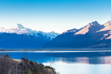 Obraz premium Aoraki Mount Cook National Park, New Zealand, Oceania.