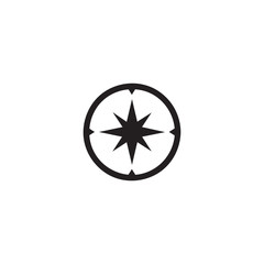 compass icon. sign design