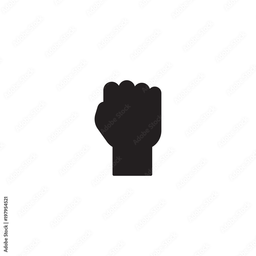 Poster hand icon. sign design