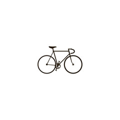 Plakat bike icon. sign design