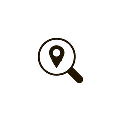 location icon. sign design