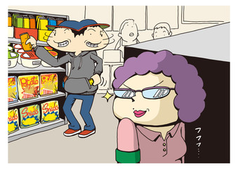 万引き