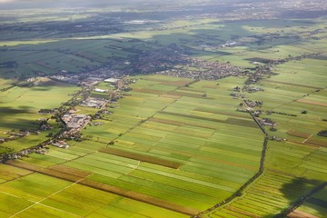 Fields of The Netherlands from above © Gudellaphoto