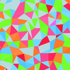 Fototapeta premium Polygon-style square background 6