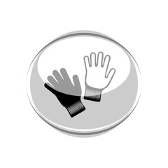 Gloves icon. Vector Illustration
