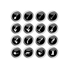 Tools icon. Flat vector icon set