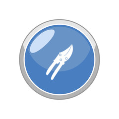 Pruner icon. Vector Illustration