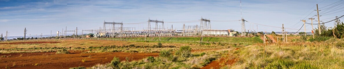 Estación transformadora, panoramica