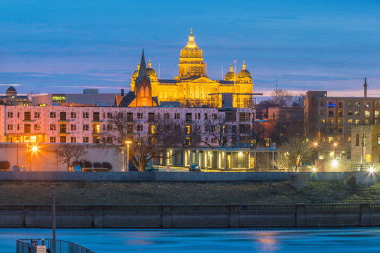 State Capitol in Des Moines, Iowa