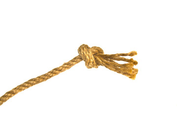 rope isolated on white background