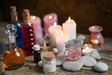 Beautiful composition of spa