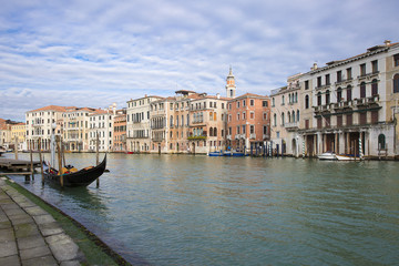 View on the Gand Canal, Venice, Italy