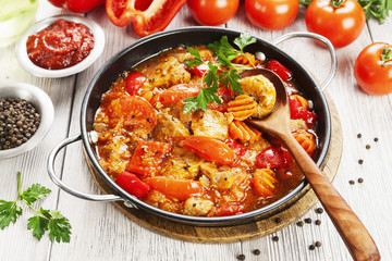 Meat stew with vegetables
