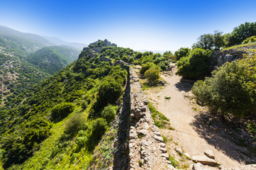 Nimrod Fortress in Israel