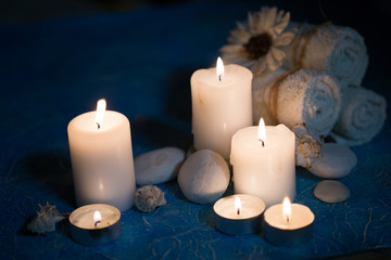 Beautiful composition of spa