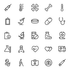 Orthodontic flat icon