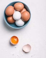 Eggs background