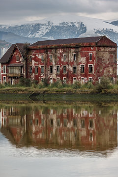 Ruina industrial, zorroza, bilbao