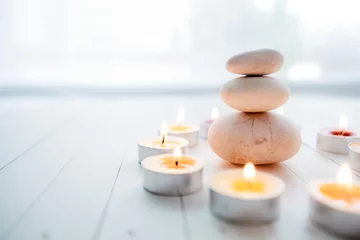 Selbstklebende Fototapeten Zen Meditation Harmonie Balance © mitarart