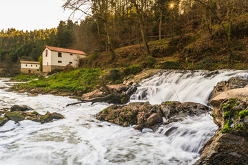 Fototapeta na wymiar River stream in Portugal