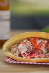 Summer Sandwich Healthy Lobster Roll 