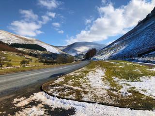 Winter in Snowdonia, Wales, UK