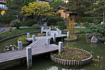 Japanese garden in Monte Carlo, Monaco