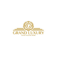 grand luxury  - logo tempate