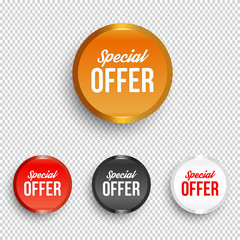 Set of color SALE banners. Vector illustration.