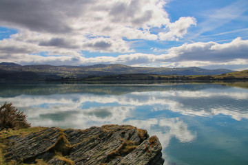Snowdonia landscape in winter