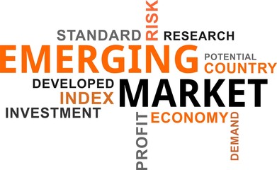 word cloud - emerging market