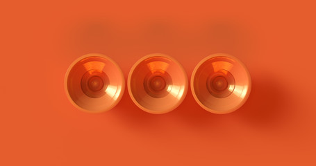 Orange Speakers