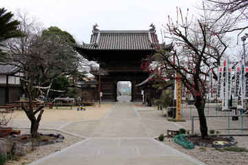 Obraz premium Translation: The Japanese-Buddhist Enmeiji Temple in Obu, Aichi