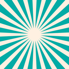 Retro Blue Background with Star Shape. Vector Vintage Empty Backdrop.